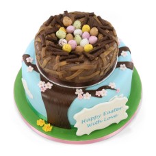 Easter Nest Two~Tier Cake